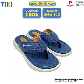 Dép nam quai kẹp Pierre Cardin PCMFWL 150 - màu xanh navy