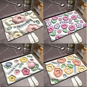 Mua THẢM LAU CHÂN 3D HOA NỔI MÀU SẮC SIÊU ĐẸP MẪU MỚI