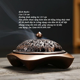 Mua Lư hương dùng để xông  đốt nhang trầm