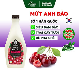 Mứt Anh Đào Cô Đặc Pomona Cherry Concentrate Nguyên Liệu Pha Chế Trà Sữa Trà Trái Cây Hàn Quốc Hàn Quốc 1,2kg