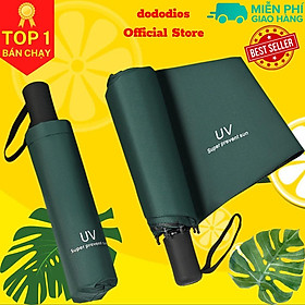 Mua Ô tự động có nút đóng mở - Ô che nắng che mưa  Dù gấp gọn phủ lớp chống tia UV - Chính hãng dododioS