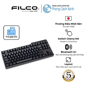 Mua Bàn phím cơ Filco Majestouch Convertible 3 Ninja - Tenkeyless - Hàng chính hãng