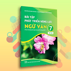 Ảnh bìa Bài tập phát triển năng lực Ngữ văn 7 (Theo Chương trình giáo dục phổ thông 2018) (Combo 2 tập)