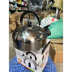 Mua ẤM INOX ĐUN NƯỚC BẾP GAS DUNG TÍCH 5 LÍT CÓ CÒI TIỆN DỤNG