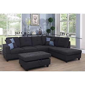 Ghế sofa góc phòng khách mới nhất Tundo HHP-SFG04-V4