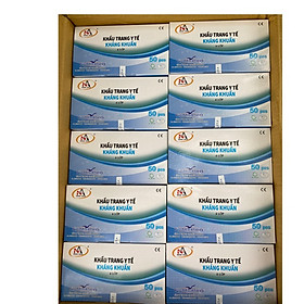 Combo 10 hộp khẩu trang y tế 4 lớp Nam Anh (Hộp 50 cái)