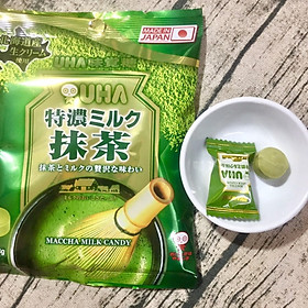 Kẹo Sữa Trà Xanh UHA Tokuno 58gr - Nhật Bản