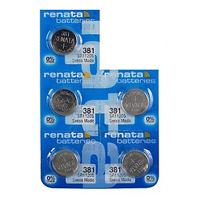 Mua Pin đồng hồ Thụy Sỹ RENATA 381 / SR1120SW oxit bạc Made in Swiss (Dạng Vỉ 10 Viên)