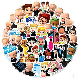 Set 30 Sticker The Boss Baby Nhóc Trùm Siêu Quậy