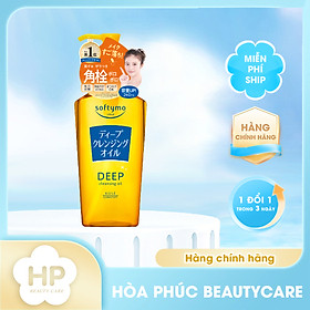 Dầu Tẩy Trang Làm Sạch Sâu Kose Softymo Deep Cleansing Oil (02 Phân Loại)