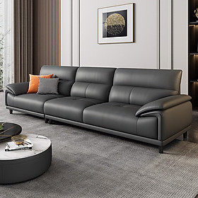 Sofa băng phòng khách bọc da cao cấp BMSF29 Tundo nhiều màu lựa chọn