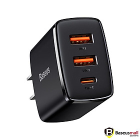 Baseus -BaseusMall VN Cốc sạc nhanh siêu nhỏ gọn Baseus Compact Quick Charger 30W (Hàng chính hãng)