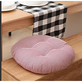 Mua Đệm Ngồi Bệt Tròn Đính 4 Nút Sang Trọng Dày 10cm Sai 45*45cm