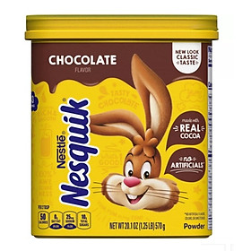 [Date 04/2025 Bột Sữa Cacao Nesquik Nestle Mỹ 570g - Nesquik Mỹ