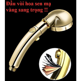 Mua  SKM  Đầu vòi sen lọc nước áp suất cao có thể tháo rời 360 độ vàng bạc 206782 GOLD-206783 BẠC