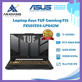 Mua Laptop ASUS TUF Gaming F15 FX507ZV4-LP042W (Intel Core i7-12700H | 16GB | 512GB | RTX 4060 8GB | 15.6 inch FHD | Win 11 | Xám) - Hàng Chính Hãng - Bảo Hành 24 Tháng