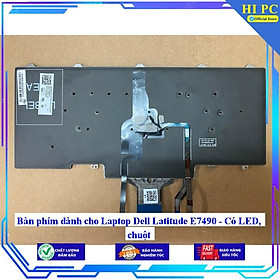 Mua Bàn phím dành cho Laptop Dell Latitude E7490 - Có LED  chuột - Hàng Nhập Khẩu