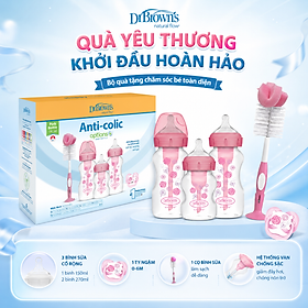 [ WB03610 ] Bộ quà tặng đầu đời cho bé, khởi đầu hoàn hảo - màu hồng