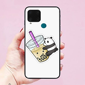 Ốp lưng dành cho điện thoại Realme C15 Hình Trà Sữa Cute