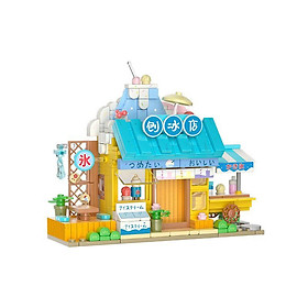 Wekki Đồ Chơi Lắp Ráp Maruko, Tiệm Kem Wk516404 60018146