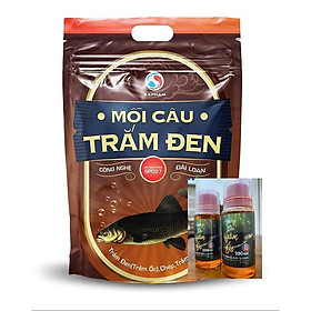 Combo Mồi Câu Trắm Đen SaPham Fishing vị thơm, Hạt câu trắm đen thơm - KhoaHuyen Fishing