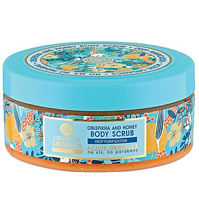 Natura Siberica Oblepikha and Honey Body Scrub 300ml