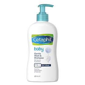 Sữa Tắm Gội Toàn Thân Cetaphil Baby Gentle Wash Shampoo 2 in 1 (400ml)