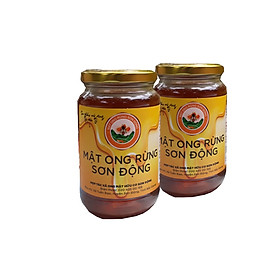 Mật Ong Rừng Sơn Động 350ml (2 Hũ )