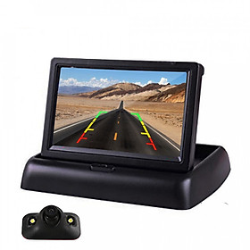 Mua Bộ Camera Lùi Xe Hơi 4.3inch LCD A3 Gập Gọn Sang Trọng Sử Dụng Tẩu 12V