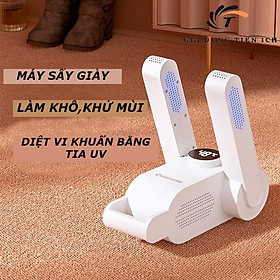 Máy Sấy Giày, Làm Khô Khử Mùi Hôi Tất Vớ, Diệt Vi Khuẩn bằng tia UV Cho Giày Của Bạn, Siêu Nhanh Khô - T7106