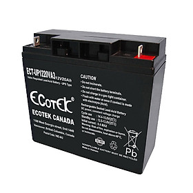 Mua Acquy Ecotek - 12V20Ah model ECT-UP1220VA3  acquy khô kín khí không cần bảo dưỡng  acquy UPS và điện năng lượng mặt trời  Bảo hành 12 tháng  đã được mua bảo hiểm lên đến 2.000.000 USD