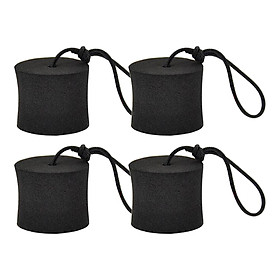 4Pcs Kayak Scupper Plug with Lanyard Multipurpose Durable Replacement Part Canoe Drain Holes Stopper Bung for Inflatable Boat Old Town Kayak