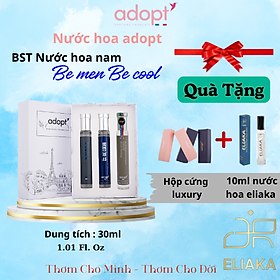 Nước hoa nam ' BST Be Men Be Cool tinh dầu thơm chính hãng Pháp phong cách đẳng cấp dung tích 30ml
