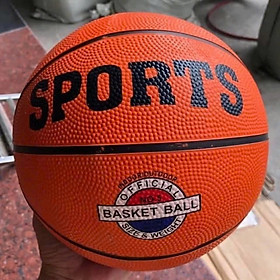 Quả Bóng Rổ Số 5 Tặng Kèm Kim Bơm + Túi Lưới