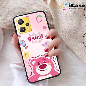 Ốp lưng iCase dành cho Realme 9 chất liệu viền dẻo lưng cứng nhám TPU có hai lỗ xỏ dây đeo in nổi 4D hình bộ sưu tập Color Fun 02