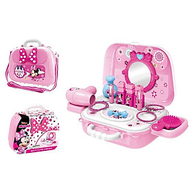 DISNEY - EODS008-933A Bộ túi xách làm đẹp Minnie (KT 25x10x19cm)
