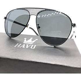 Kính Mắt Nam HAVU thời trang cao cấp đi biển chống bụi mắt kim cương HN2
