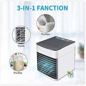 Mua Quạt giải nhiệt mini để bàn Đèn LED USB 7 Màu