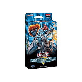 Bộ Bài Cơ Bản YugiOh! Structure Deck: Mechanized Madness - Chính Hãng Konami - Nhập Khẩu từ Anh