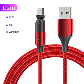 Mua Dây cáp sạc điện/truyền dữ liệu 2 in 1-TypeC-1.2 mét-3A