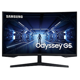 Mua Màn Hình Cong Gaming Samsung LC32G55TQWEXXV 32 inch WQHD (2560 x 1440) 1ms 144Hz G-sync - Hàng Chính Hãng