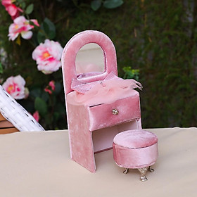 Furniture Shape Dresser Jewelry Rings Organizer Display Box Storage Case