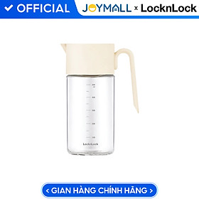 Mua Bình đựng dầu ăn thủy tinh LocknLock 550ml CKO208  Hàng chính hãng  nắp mở tự động  miệng bình rộng  có tay cầm -JoyMall