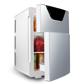 Tủ lạnh 2 ngăn nóng lạnh 20L CoolerBox 220v/12v - AsiaMart