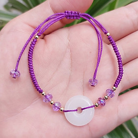 Vòng tay phong thủ kết dây thủ công 100% mẫu mới