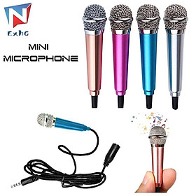 Micro Hát Karaoke Mini Có Jack 3.5mm Cho Điện Thoại