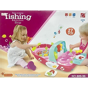 Đồ chơi nấu ăn và câu cá trên thuyền 889-96