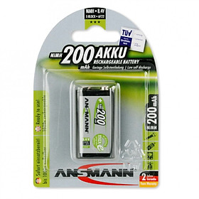 Mua Pin sạc 9V - 200mAh ANSMANN - Hàng Nhập Khẩu