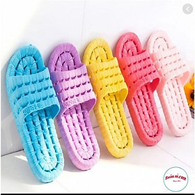 Mua Combo 4 đôi dép chống trượt đi trong nhà và nhà tắm Siêu_Rẻ 00270