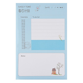 Tập Kế Hoạch Ghi Chú Ngày - Daily Time (12.5 x 18 cm)